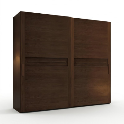 Kleiderschränke Kleiderschrank Luxus Schiebetür Design Holz moderne Garderobe
