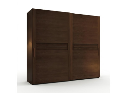 Kleiderschränke Kleiderschrank Luxus Schiebetür Design Holz moderne Garderobe