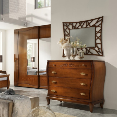 Design Kommode Schrank Luxus Holz Kommoden Schrank Regal Konsole Möbel Anrichte