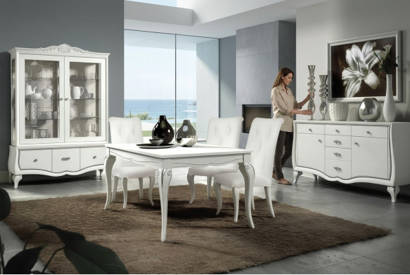 Tisch Holz Tische Modern Design Esszimmer Ess Luxus Italien Esstisch Ausziehbar
