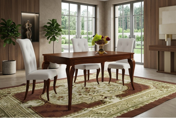 Ess Esstisch Ausziehbar Tisch Holz Tische Modern Design Esszimmer Luxus Möbel