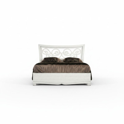 Bettgestelle Bett Doppelbett Betten Polster Holz Designer Doppel Bettrahmen Weiß