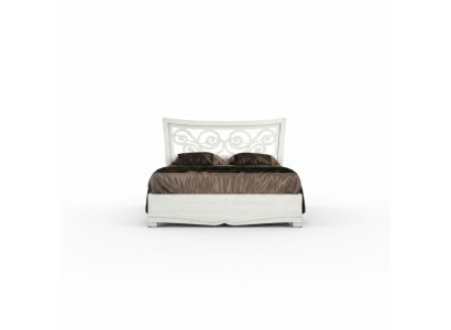 Bettgestelle Bett Doppelbett Betten Polster Holz Designer Doppel Bettrahmen Weiß