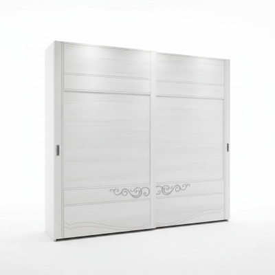 Schrank Kleiderschrank Regal Aufbewahrungs Garderobe Modern Spiegel Holz Design