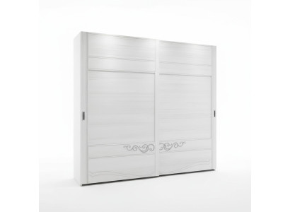Schrank Kleiderschrank Regal Aufbewahrungs Garderobe Modern Spiegel Holz Design