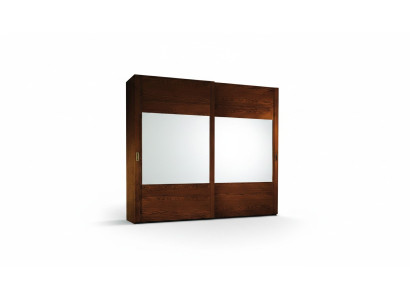 Schrank Kleiderschrank Regal Aufbewahrungs Garderobe Modern Spiegel Holz Design