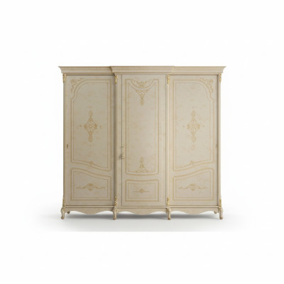 Schrank Kleiderschrank Barock Stil Klassische Möbel Schlafzimmer Schränke Holz