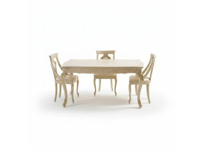 Esstisch Ausziehbar Klassischer Design Tisch Italienische Möbel Tische Holz Ess