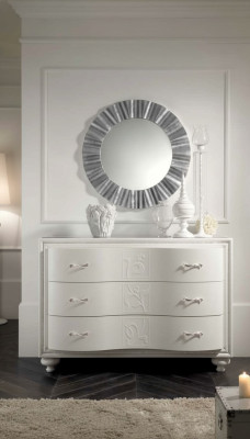 Set Kommode Spiegel Luxus Konsole Kommoden Schlafzimmer Hocker Komplett Holz