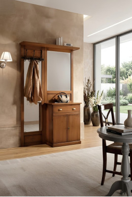 Garderobe Regal Schrank Kleider Schrank Möbel Schränke Garderoben Anrichte Holz
