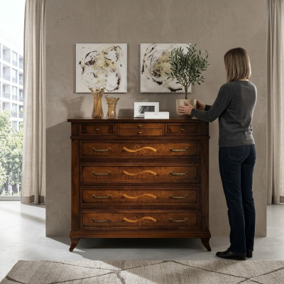 Kommode Schrank Sideboard Italienische Möbel Echtes Holz Kommoden Sideboards Neu