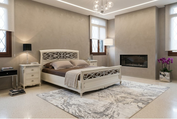 Schlafzimmer Möbel Komplette Garnitur 3tlg. Set Betten Italienische Einrichtung