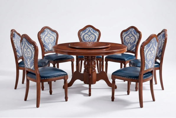 Essgarnitur Tisch Essgruppe 6 Stühle Lehnstühle Esszimmer Gruppen Holz