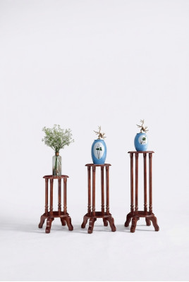 Blumenständer Ablage Holz Ständer Möbelzubehör Blumentopfständer