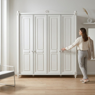Kleiderschrank Schrank Schlafzimmerschrank Design Jugend Kleiderschränke Weiß