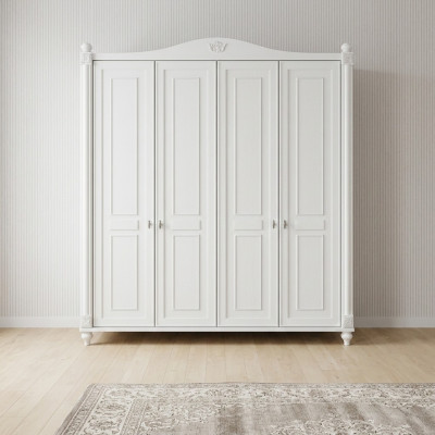 Kleiderschrank Schrank Schlafzimmerschrank Design Jugend Kleiderschränke Weiß
