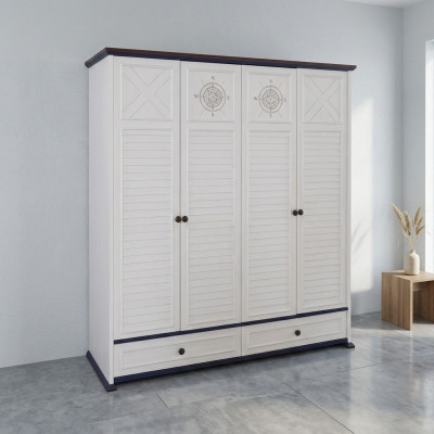 Kleiderschrank Schrank Jugendzimmer Möbel Design Jugend Schlafzimmer Weiß Neu