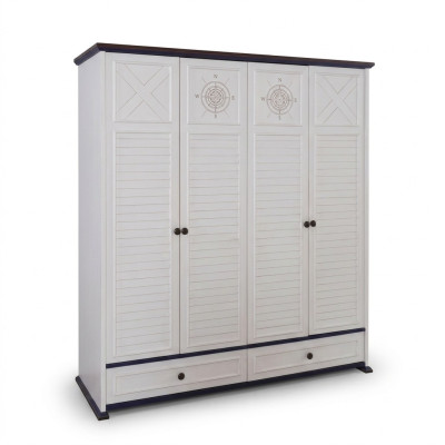 Kleiderschrank Schrank Jugendzimmer Möbel Design Jugend Schlafzimmer Weiß Neu