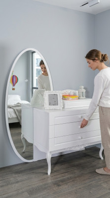 Moderne Kommode Holz Schlafzimmer Jugend Kinder Zimmer Weiß Möbel Design Neu