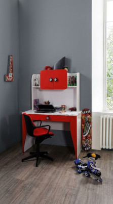 Schreibtisch Mit Regalen Moderner Jugendzimmer Kinderzimmer Designer Möbel Luxus