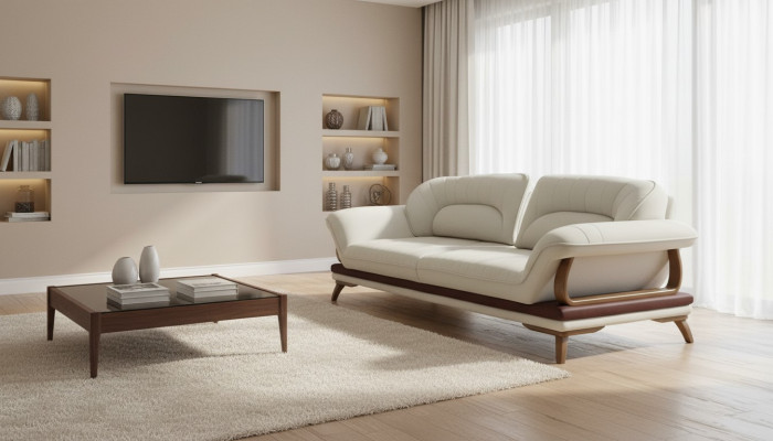Sofa 3er Klassische Couchen Luxus Möbel Sofas Polster Couch Dreisitzer