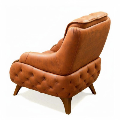 Sessel Sitz Modern Design Wohnzimmer Polster Einsitzer Relax Stil