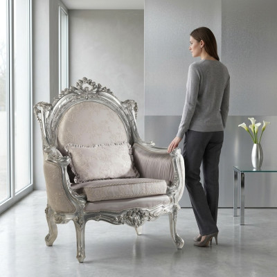 Polster Sitz Couchen Einsitzer Neu Sessel Couch Polster Designer Textil 1 Sitzer