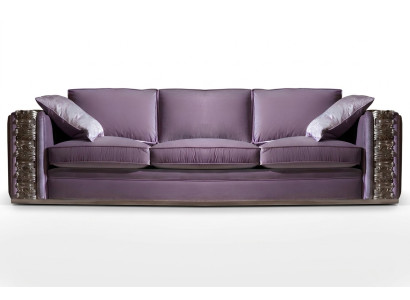 Klassisches Sofa Big xxl Couch Sofas Wohnzimmer Textil Viersitzer Italienische