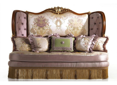 Zeitlose Eleganz Stilvolles Lila Chesterfield Dreisitzer-Sofa für Ihr Zuhause