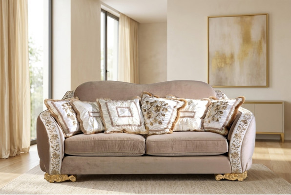 Klassisches Chesterfield-Sofa Dreisitzer für stilvolle Wohnräume