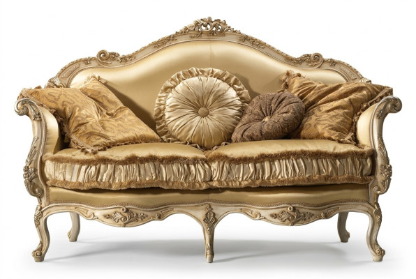 Sofa Zweisitzer 2-Sitzer klassische Sofas Luxusmöbel Sofas Polstersofa Couch Neu