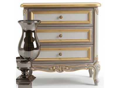 Nachttisch Sideboard Design Einrichtung Lowboard Kommoden Italienische Möbel Neu