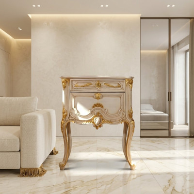 Nachttisch Sideboard Design Einrichtung Lowboard Kommoden Italienische Möbel Neu