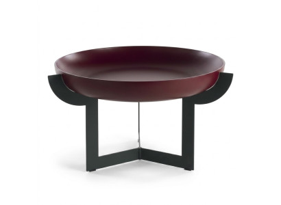 Beistelltisch Edelstahl Tisch Italienische Möbel Couchtisch Ständer Blumen Vase
