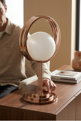 Designer Lampen Tischleuchte Beleuchtung Tisch Lampe Leuchten Italien Eirichtung