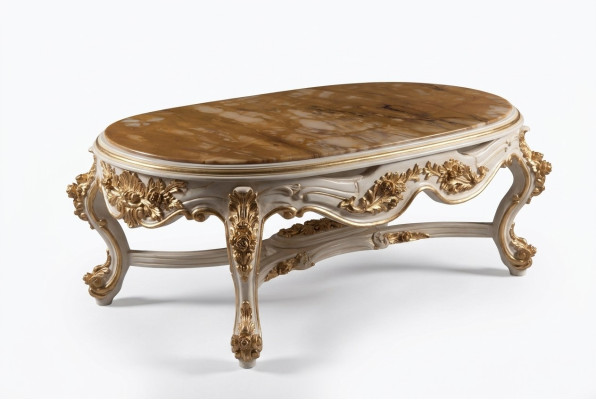 Couchtisch Kaffee Tische Wohnzimmer Tisch Italienische Möbel Barock Rokoko Neu