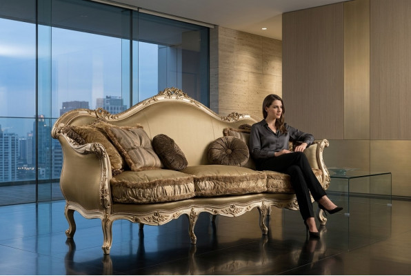 Sofa 3 Sitzer Wohnzimmer Couch Möbel Holz Senator Polstermöbel Sofa Möbel Stuhl