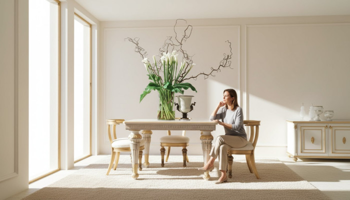 Tisch Esstisch Holz Esstische Esszimmer Tische Design Holz Luxus Möbel Italien