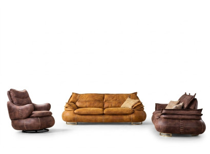 Sofagarnitur 3+1+1 Sitzer Set Design Sofa Polster Couchen Modern 3 tlg