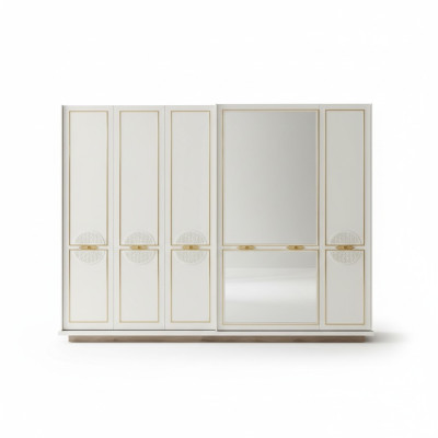 Kleiderschrank Mit Schwebetüren Schränke Holz Schrank Schlafzimmer