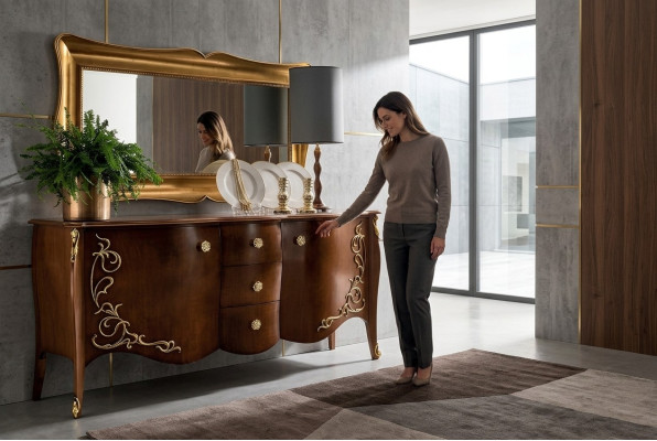 Möbel Kommode Sideboard Schrank Klassische neu Kommoden Holz Schränke Anrichte