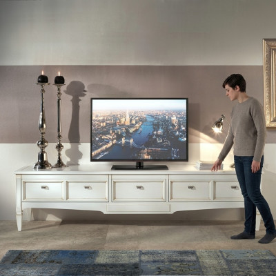 Servant Chestboard tv Tisch LED Display Wohnzimmer Schrank 220cm sideboard neu