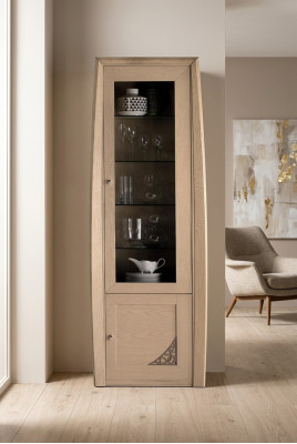 Vitrine Glas Schrank Vitrinen Wohnzimmer Schränke Italienische Möbel Glasschrank