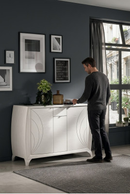 Kommode Schubladen Holz Sideboard Schrank Schränke Massiv Kommoden Wohnzimmer