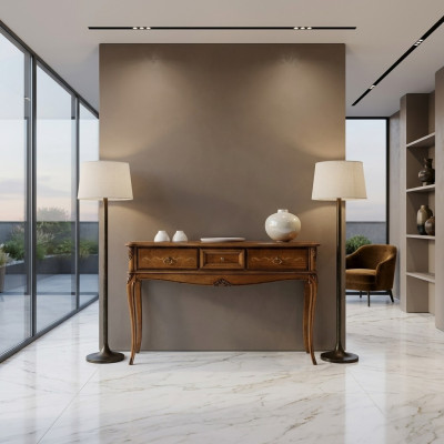 Konsolen Nachttisch Schlafzimmer Beistelltisch Modern Design Möbel Holz braun