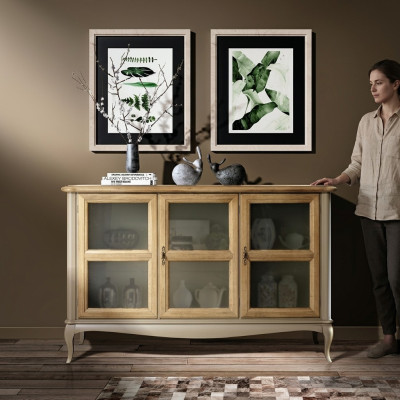 Kommode Sideboard Regal Schrank Regale Massiv Holz Möbel aus Italien Schränke