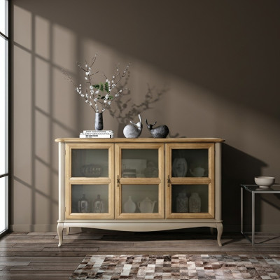 Kommode Sideboard Regal Schrank Regale Massiv Holz Möbel aus Italien Schränke
