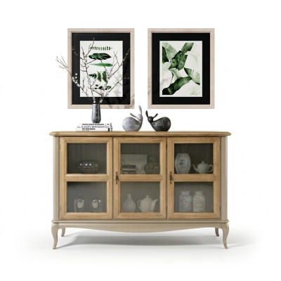 Kommode Sideboard Regal Schrank Regale Massiv Holz Möbel aus Italien Schränke