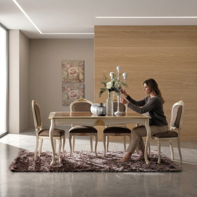 Wohnzimmer Möbel neu Esszimmer Stühle Holz Luxus Sessel Stuhl Braun Lehnstuhl