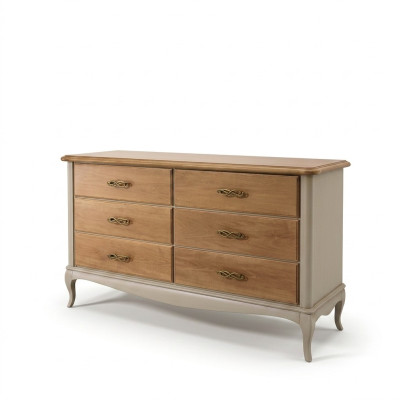Wohnzimmer Kommode Kommoden Schubladen Holz Diener Fall Kabinett Massiv Neu